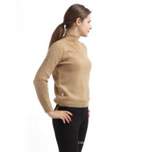 Modern style manufacturer OEM design roll neck cashmere sweater